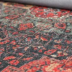 Tapis tissé à plat - Velamir (rouge)