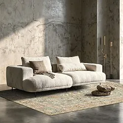 Tapis tissé à plat - Yara (beige)