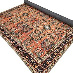 Tapis tissé à plat - Yasirah (orange)