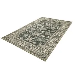 Tapis tissé à plat - Zuleina (vert)