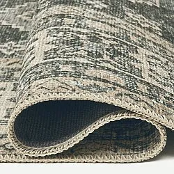 Tapis tissé à plat - Zuleina (vert)