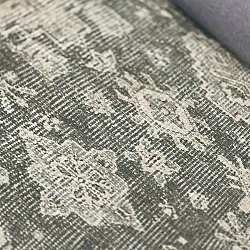 Tapis tissé à plat - Zuleina (vert)