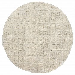 Tapis rond - Parlos (offwhite)