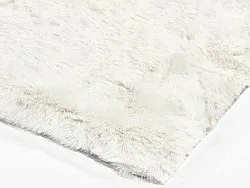 Tapis à poils longs - Frutillar (blanc cassé)