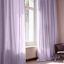 Rideaux - Rideau imitation lin Andrada (violet)