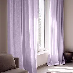 Rideaux - Rideau imitation lin Andrada (violet)