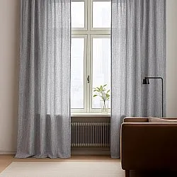Rideaux - Rideau en lin Cosmina (gris)