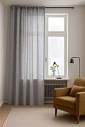Rideaux - Rideau en lin Cosmina (gris)