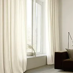 Rideaux - Rideau en lin Melania (beige)