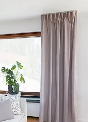 Rideaux - Rideau en coton Anja (gris)