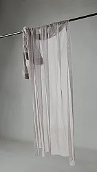Rideaux - Rideau en dentelle Nilah (gris clair)