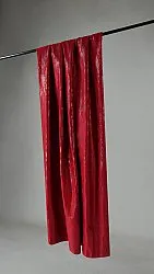 Rideaux - Rideau en velours Ofelia (rouge)