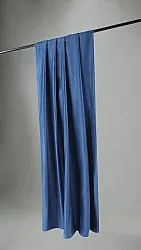 Rideaux - Rideau en velours Juliet (bleu)