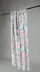 Rideaux - Rideau en coton Serena (turquoise/rose)