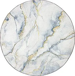 Tapis rond - Genova (blanc)