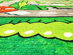Tapis enfant - Village Road (vert)