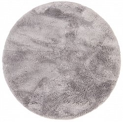 Tapis rond - Kanvas (gris)