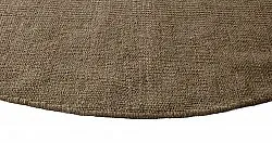 Tapis rond - Hamilton (marron)