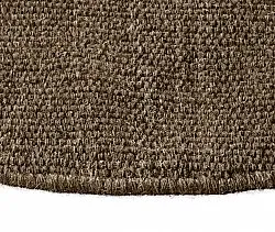 Tapis rond - Hamilton (marron)