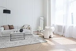 Tapis d’intérieur et d’extérieur - Harvey (gris)
