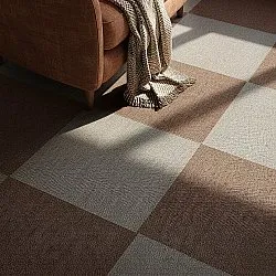 Moquette - Almeria Dalles textiles 24 unités (gris)