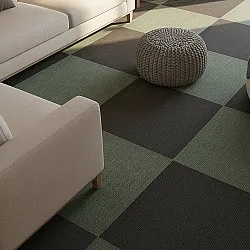 Moquette - Almeria Dalles textiles 24 unités (noir)