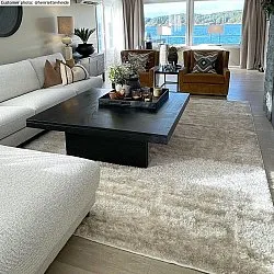 Tapis à poils longs - Cosy (beige)