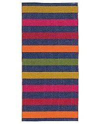 Tapis en plastique - Horredsmattan Happy (bleu marine)