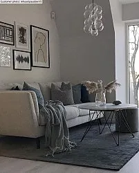 Tapis en viscose - Jodhpur Special Luxury Edition (noir)