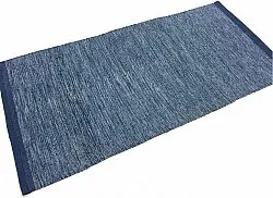 Tapis chiffons - Slite (bleu)