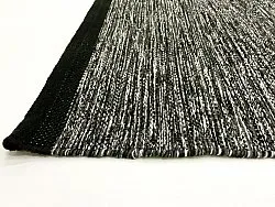 Tapis chiffons - Slite (noir-blanc)