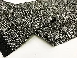 Tapis chiffons - Slite (noir-blanc)