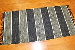 Tapis chiffons de Stjerna of Sweden - Julia (gris)