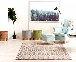 Tapis en laine - Abria (anthracite)
