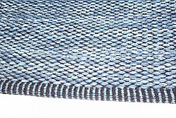 Tapis chiffons de Stjerna of Sweden - Tuva (bleu)