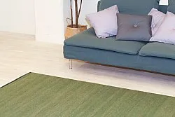 Tapis en laine - Kandia (vert)