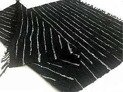 Tapis chiffons - Nordal Design (noir, 100 % cuir)