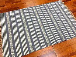 Tapis chiffons - Ystad (gris)