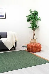 Tapis en laine - Galway (vert)