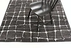 Tapis Wilton - Florence Cross (gris)