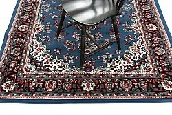 Tapis Wilton - Peking (bleu)