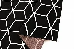 Tapis Wilton - Florence Square (noir)