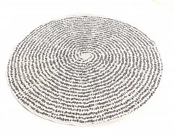 Tapis rond - Brussels Swirl (gris)