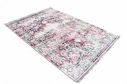Tapis rond - Jedaida (rose/multicolore)
