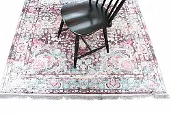 Tapis rond - Jedaida (rose/multicolore)