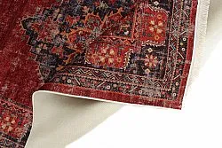 Tapis Wilton - Soussi (rouge/multicolore)