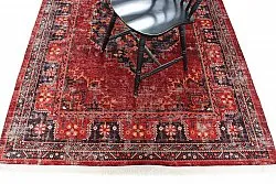 Tapis Wilton - Soussi (rouge/multicolore)