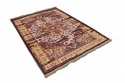 Tapis Wilton - Darnah (jaune/multicolore)