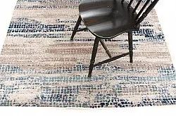 Tapis Wilton - Yafran (bleu)