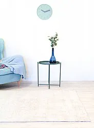 Tapis en soie de bambou - Faliraki (gris clair)